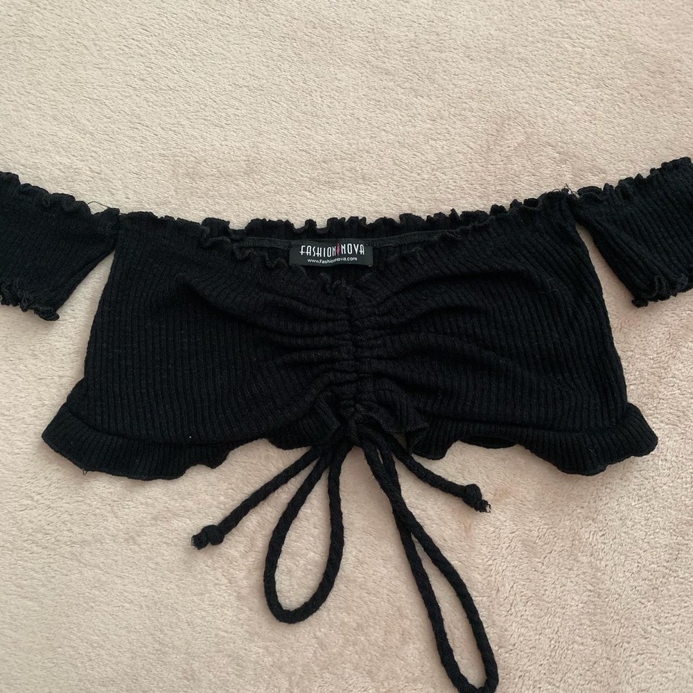 Fashion Nova crop tube top